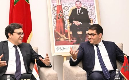 وزير الثقافة يلتقي نظيره المغربي لبحث سبل تعزيز التعاون الثقافي ضمن فعاليات مؤتمر الوزراء المسؤولين عن الشؤون الثقافية بالرباط