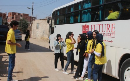 شتاء دافئ: مبادرة جامعة المستقبل لدعم الأسر الأكثر احتياجًا