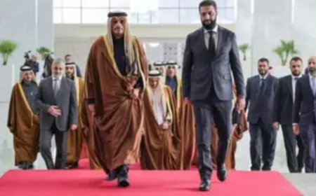 مباحثات هامة تجمع رئيس وزراء قطر وأحمد الشرع