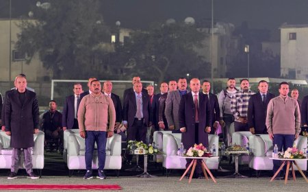 موسى والظالعي يفتتحان الملعب الكبير بمركز شباب زنهم بعد التجديد