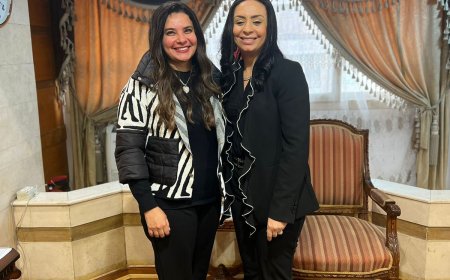 وزيرة التضامن الاجتماعي تلتقي وكيل لجنة العلاقات الخارجية بمجلس النواب ورئيس مجلس أمناء مؤسسة عين