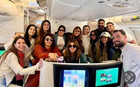 لبلبة ومنى زكي وخالد سليم وبتول عرفة في طريقهم لمهرجان "جوائز صنّاع الترفيه"JOY AWARDS"