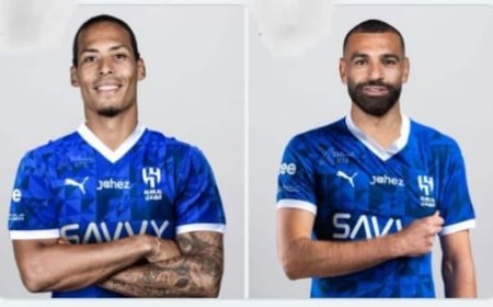 صفقة تاريخية: محمد صلاح وفان دايك في طريقهما إلى الهلال السعودي(خاص)