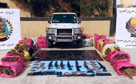 قوات حرس الحدود تنجح فى ضبط عدد من المهربين وبحوزتهم كميات من المواد المخدرة