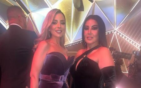 صلح مفاجئ يجمع سمية الخشاب وريم البارودي في حفل "JOY AWARDS" بالرياض