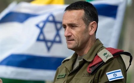استقالة هرتسي هاليفي من منصب رئيس أركان الجيش الإسرائيلي
