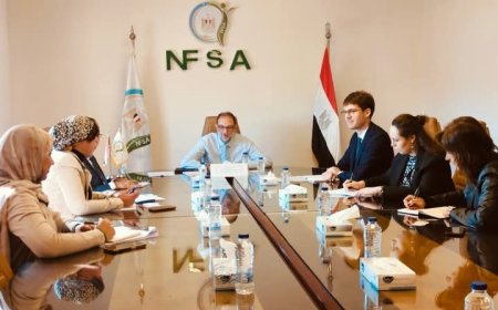 رئيس الهيئة القومية لسلامة الغذاء يستقبل ممثلي السفارة الفرنسية بالقاهرة لبحث سبل تعزيز التعاون المشترك 