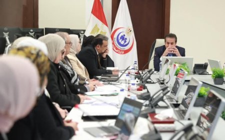 وزير الصحة يبحث معدلات التنفيذ بمشروع تطوير أنظمة الرعاية الصحية