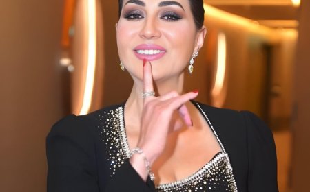 بالفيديو| وفاء عامر تتألق في مهرجان Joy Awards بإطلالة سوداء مبهرة..وتركي آل الشيخ دايما بـ يرفع سقف التوقعات