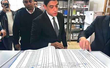 النيابة العامة تجري تفتيشا لمركز إصلاح وتأهيل أبى زعبل