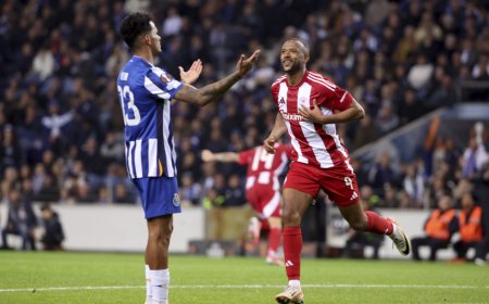 أيوب الكعبي يمنح أولمبياكوس فوزا ثمينا على بورتو ويدخل تاريخ النادي