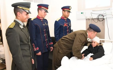 القوات المسلحة تنظم زيارة طلبة الأكاديميات و الكليات العسكرية لـ مستشفى أهل مصر  