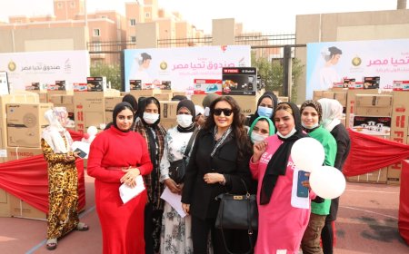 «لطيفة» تشارك في أكبر قافلة مساعدات إنسانية لـ غزة بـ رعاية صندوق تحيا مصر