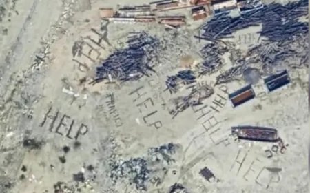 جوجل إيرث يرصد لافتات غامضة في لوس أنجلوس تثير الجدل