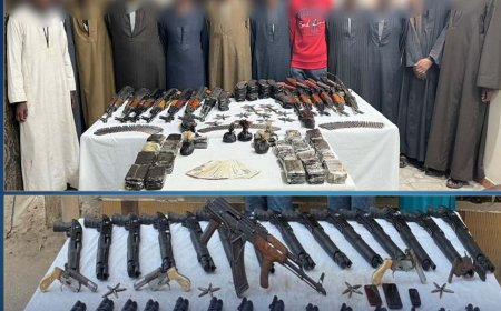 الداخلية  تقتل 3 من مهربي المخدرات وتعتقل 15 آخرين بحوزتهم مواد مخدرة وأسلحة