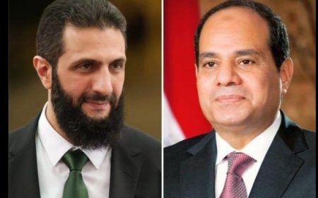 السيسي يهنئ رئيس سوريا الانتقالي: تطلعات نحو الاستقرار والازدهار