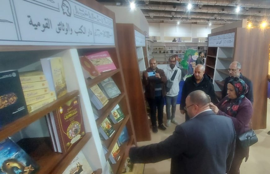 أجنحة دار الكتب جاهزة لاستقبال زوار معرض القاهرة الدولي للكتاب