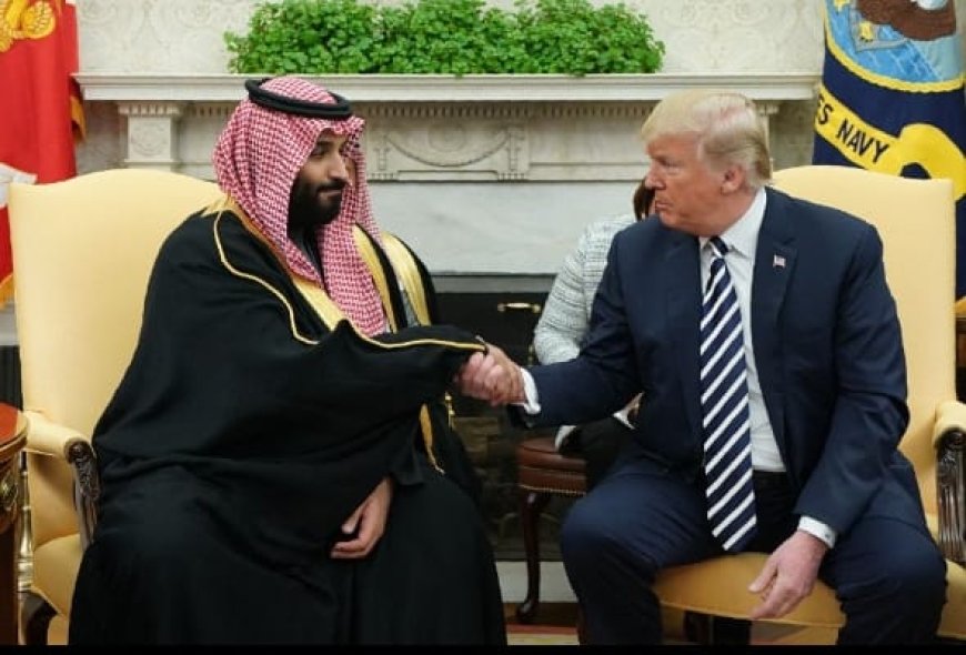 محمد بن سلمان يبدي رغبة السعودية باستثمار 600 مليار دولار مع الولايات المتحدة