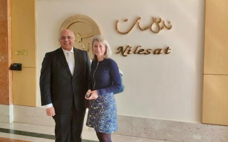 نايل سات ويوتلسات تبحثان تعزيز التعاون في مجال الأقمار الصناعية والبث التلفزيوني