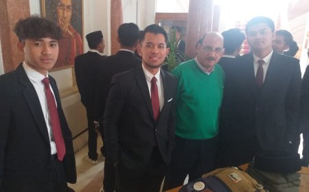 مكتبة القاهرة الكبرى تستقبل طلابًا من إندونيسيا في زيارة ثقافية