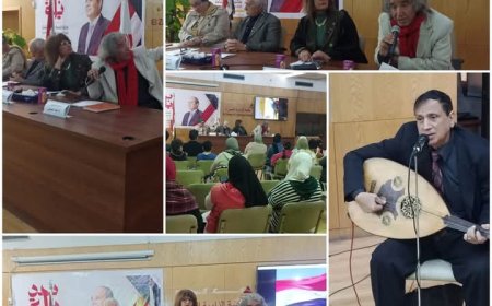 «بين القصيدة واللوحة».. إبداع يُحاكي الروح في مكتبة مصر العامة