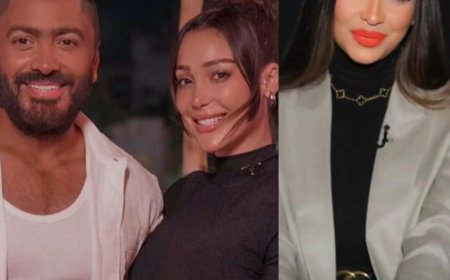 دعاء صلاح تدافع عن بسمة بوسيل: لم تهاجم تامر حسني وتحدثت عن تجربتها الشخصية