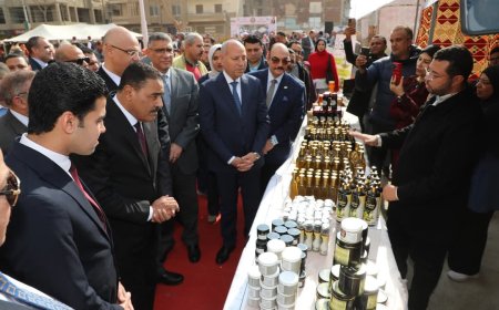 محافظ القاهرة يشهد افتتاح معرض «كنوز مطروح» في القليوبية