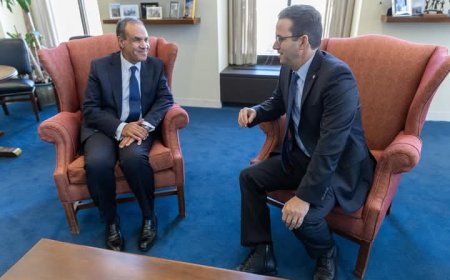 وزير الخارجية يلتقي السيناتور برايان شاتز لبحث التعاون المصري الأمريكي والتطورات الإقليمية