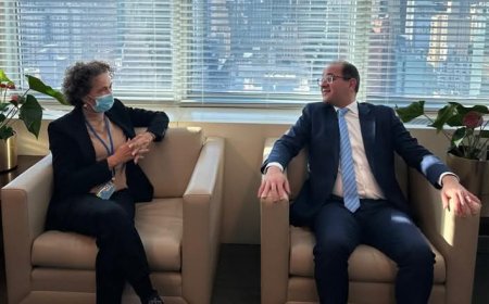 وزير المالية يلتقي المستشار الخاص للأمين العام للأمم المتحدة للشئون الأفريقية في نيويورك