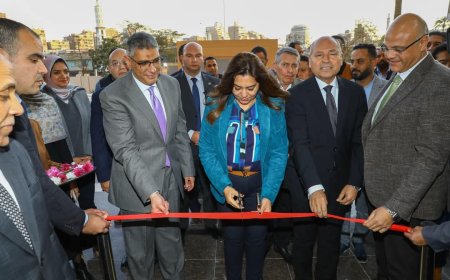 افتتاح مقر ديوان عام محافظة الجيزة الجديد بحضور وزيرة التنمية المحلية والمحافظين