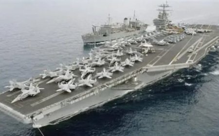 تصادم بين حاملة طائرات أميركية وسفينة تجارية قرب بورسعيد دون أضرار جسيمة