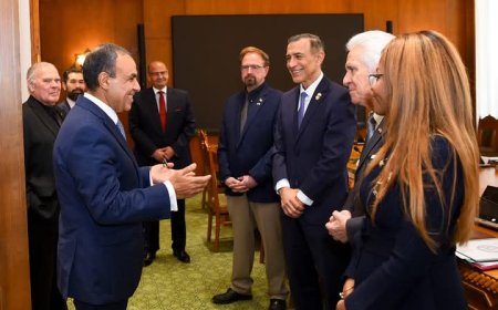 وزير الخارجية يستقبل وفدا من مجلس النواب الأمريكي