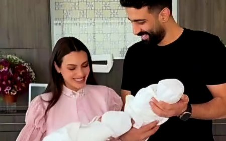 كارمن سليمان ترزق بتوأم وتعلن الأسماء للجمهور: «الحمد لله قولوا ما شاء الله»