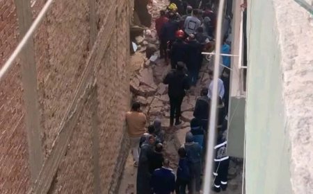 انفجار أسطوانة بوتاجاز يتسبب في انهيار عقار بكرداسة ووفاة 10 أشخاص