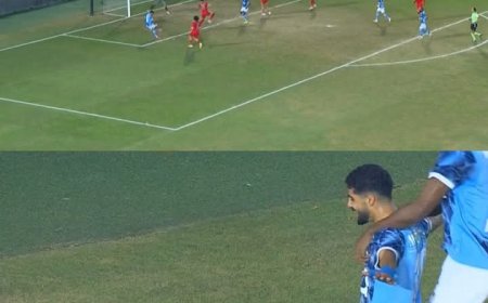 هدف إبراهيم عادل يُنصر بيراميدز على مودرن في أول ظهور لـ بن شيخة