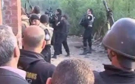 إزالة منزل محمد محسوب «خط الصعيد» بعد مقتله والعثور على أسلحة ثقيلة داخله