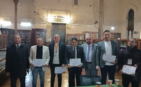 الجمعية الجغرافية تكرم عددا من الصحفيين والإعلاميين على هامش مؤتمر «لا للتهجير نعم للتعمير»