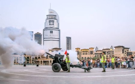 الشرطة تحدد مواقع تواجد مدافع رمضان في دبي و المدفع الرحال يجوب الضواحي 