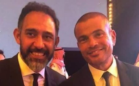 الهضبة يساند عمرو مصطفى في أزمته الصحية