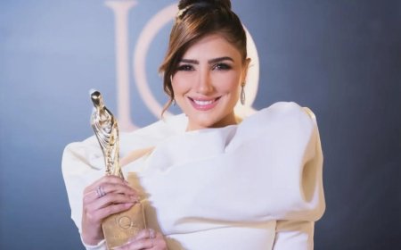 مى عمر تحتفي بتكريمها في مهرجان العراق: «المشوار مستمر وسأسعى للأفضل»