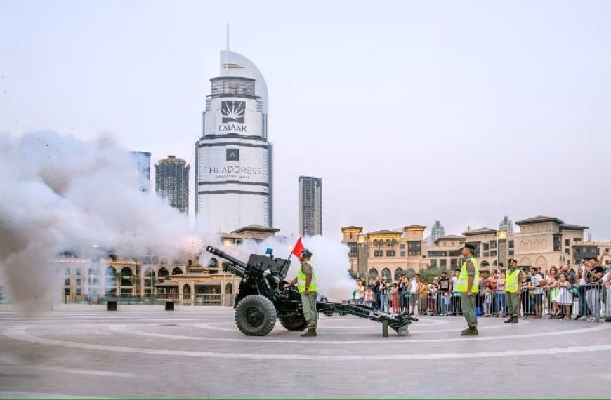 الشرطة تحدد مواقع تواجد مدافع رمضان في دبي و المدفع الرحال يجوب الضواحي 