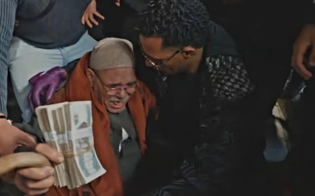 رجل مُسن يفقد وعيه بعد فوزه بـ100 ألف جنيه في برنامج «مدفع رمضان»