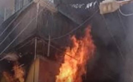 تفحم سيدة ونجاة أشقائها الثلاثة من حريق داخل شقة في بولاق الدكرور