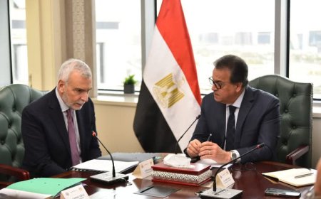 وزير الصحة يستقبل وفد الاتحاد الأوروبي لبحث تعزيز التعاون والجهود الإغاثية في غزة