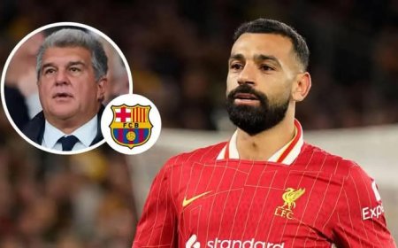 صحيفة سبورت: محمد صلاح يرغب في الانضمام إلى برشلونة