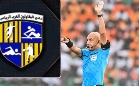 المقاولون العرب يطالب بفتح تحقيق مع الحكم محمد عادل بعد أخطاء تحكيمية كارثية