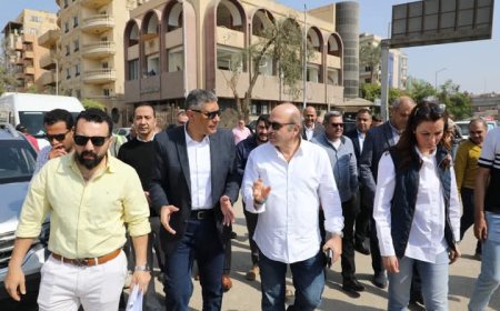 محافظ الجيزة يتابع أعمال التطوير بمحيط المتحف المصري الكبير استعدادًا للافتتاح العالمي