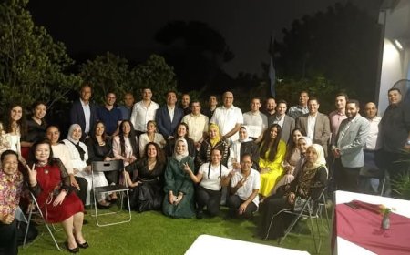 السفير المصري يلتقي الجالية المصرية في سنغافورة