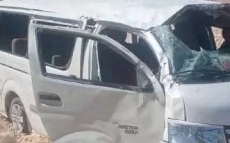 إصابة 7 أشخاص في انقلاب ميكروباص على الطريق الصحراوي الغربي