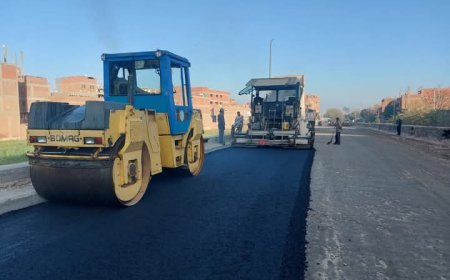 محافظ الجيزة يوجه بالإسراع في تطوير ورصف طريق ترعة الزمر بمركز أوسيم